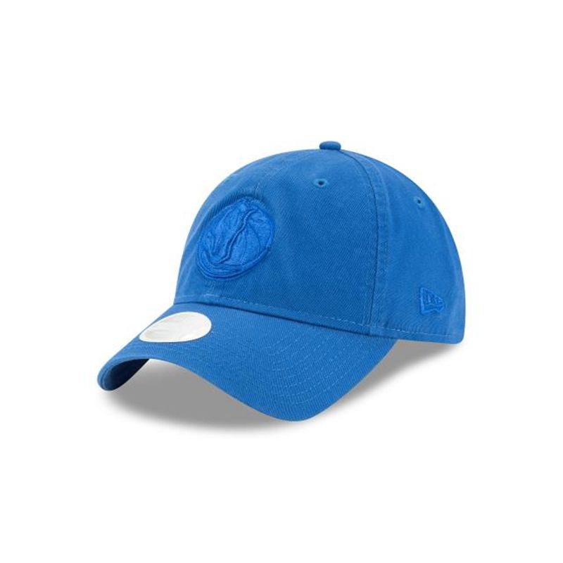 NBA Dallas Mavericks Womens Core Classic 9Twenty Adjustable (AHM2949) - Blue New Era Caps